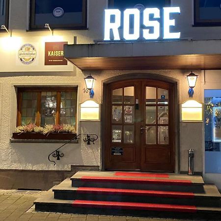Hotel Goldene Rose Ebersbach an der Fils Eksteriør bilde