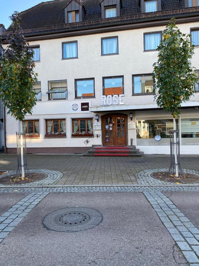 Hotel Goldene Rose Ebersbach an der Fils Eksteriør bilde